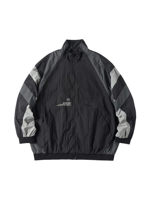 ENSHADOWER隐蔽者春秋新品拼色运动外套男宽松撞色立领休闲夹克潮 商品图4