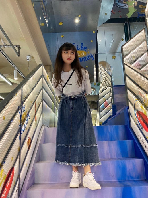 RELABEL 21SS 品牌logo印花宽松纯色薄款短袖T恤 商品图1