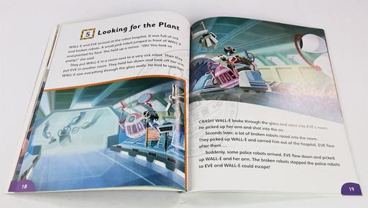 朗文培生迪士尼绘本分级阅读5级别 英文原版 Disney Kids Readers Level 5 进口少儿英语经典故事 皮克斯动画故事分级词汇 英文版 商品图3