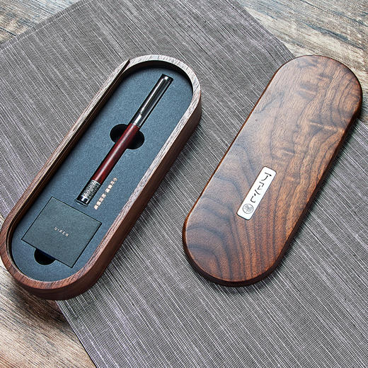 小叶紫檀° 轮回钢笔 商品图1