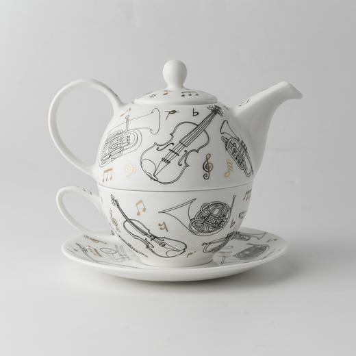 英国原产DUNOON丹侬骨瓷茶杯茶壶茶具套装 商品图4