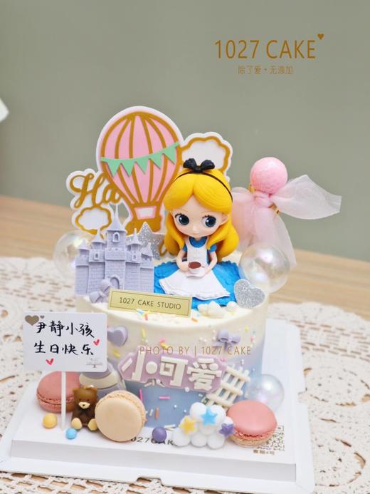 1027CAKE | 公主 紫色系 城堡 商品图1