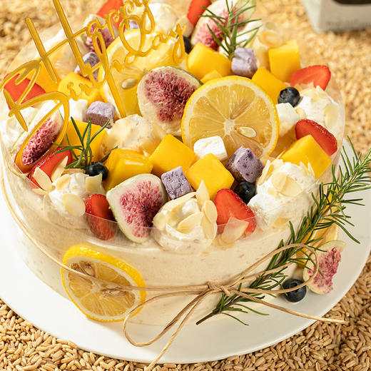 【文艺小清新】燕麦果果蛋糕，富含膳食纤维的养生蛋糕（福州+幸福西饼蛋糕HD） 商品图4