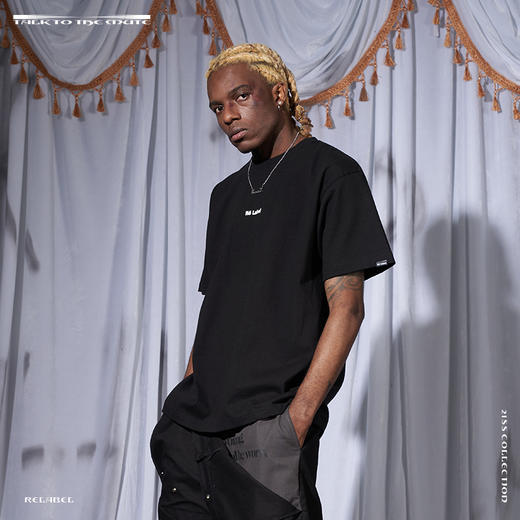 RELABEL 21SS 品牌logo印花宽松纯色薄款短袖T恤 商品图2