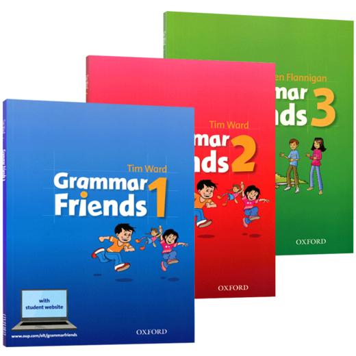 牛津小学英语语法书 英文原版 Oxford Grammar Friends 1-3册 和语法做朋友 涵盖剑桥少儿英语考试语法 寒暑假短期语法课程教材 商品图4