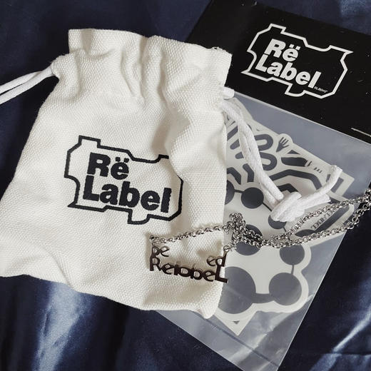 RELABEL “beRELABELed”可爱卡通字母时尚设计款福利回馈项链 商品图0