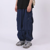 RELABEL 2020SS宽松阔腿裤潮牌立体裁剪大口袋休闲束脚工装裤男 商品缩略图3