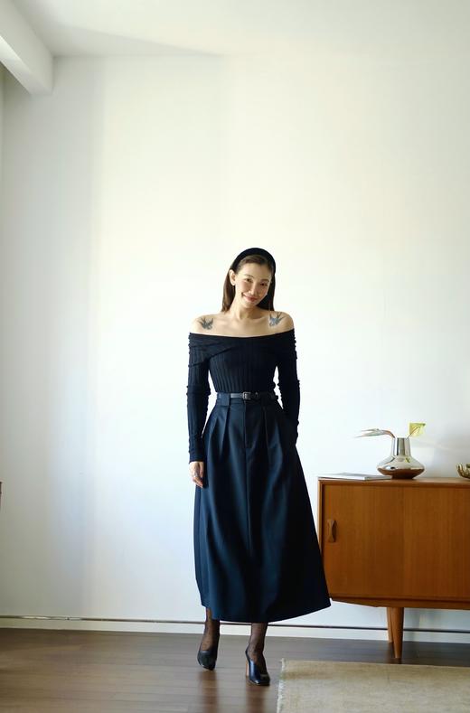 round neck knit top 商品图2