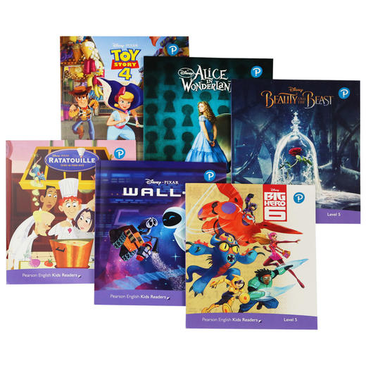 朗文培生迪士尼绘本分级阅读5级别 英文原版 Disney Kids Readers Level 5 进口少儿英语经典故事 皮克斯动画故事分级词汇 英文版 商品图0