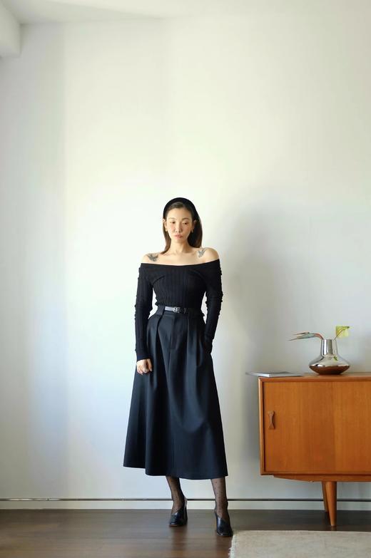 round neck knit top 商品图3