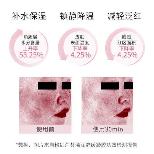 纽西之谜粉红芦荟清润舒缓凝胶100g 商品图3