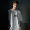 EAFINETAL.2021SS新款趣味印花立体贴袋设计纯棉休闲宽松短袖T恤 商品缩略图2