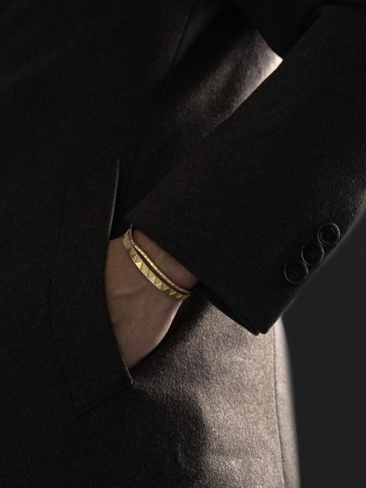 北京仓｜Skultuna-GTG-抛光 金色 齿轮 手镯（男女同款）［瑞典设计师］ 商品图5