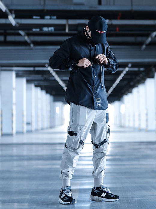 ENSHADOWER隐蔽者二代飘带伞兵裤束脚裤男全天候机能服符龙飞同款 商品图1
