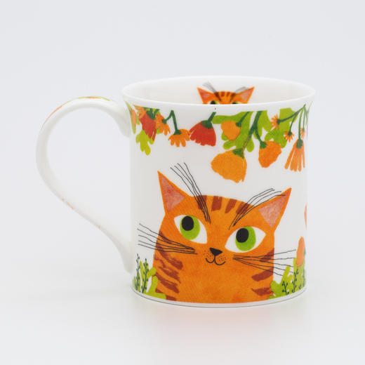 英国原产丹侬Dunoon骨瓷水杯马克杯茶杯BUTE型 灵动的猫咪 商品图8