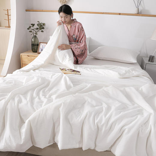 【官方正品】A类日織西川纯棉冬被子加厚保暖春秋被芯全棉35%大豆 商品图5