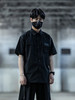 ENSHADOWER隐蔽者国潮新品活页口袋短袖衬衫男翻领黑色宽松衬衣夏 商品缩略图1