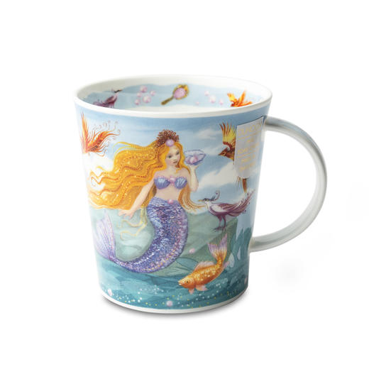 英国DUNOON丹侬骨瓷马克杯 美人鱼 商品图0