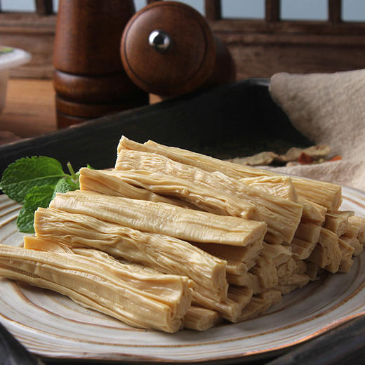 【3天内发货】祖名鲜腐竹非即食凉拌入菜200g盒装 商品图2