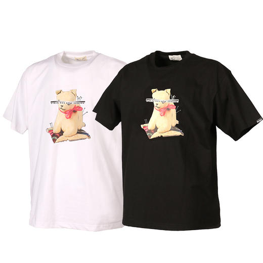 RELABEL 21SS 主题趣味动物印花高克重圆领宽松体恤 商品图4