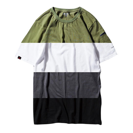 ENSHADOWER隐蔽者纯色潮牌短袖圆领T恤宽松休闲打底衫新疆棉国潮 商品图2