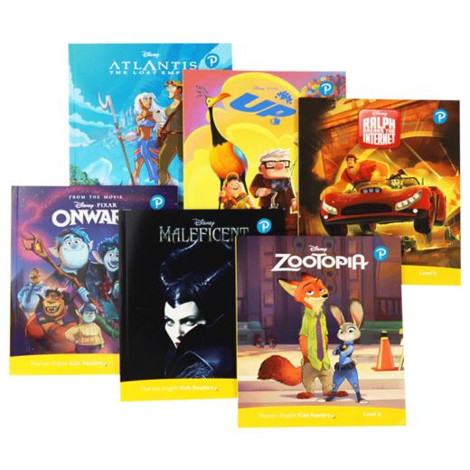 朗文培生迪士尼绘本分级阅读6级别 英文原版 Disney Kids Readers Level 6 进口少儿英语经典故事 皮克斯动画故事分级词汇 英文版 商品图4