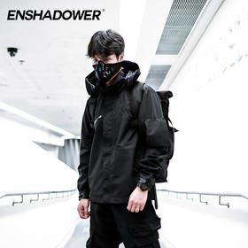 ENSHADOWER隐蔽者可拆卸帽压胶冲锋衣李现同款冲锋衣全天候机能服