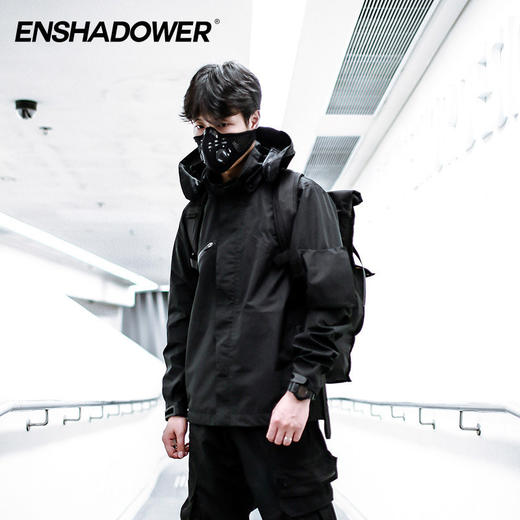 ENSHADOWER隐蔽者可拆卸帽压胶冲锋衣李现同款冲锋衣全天候机能服 商品图0