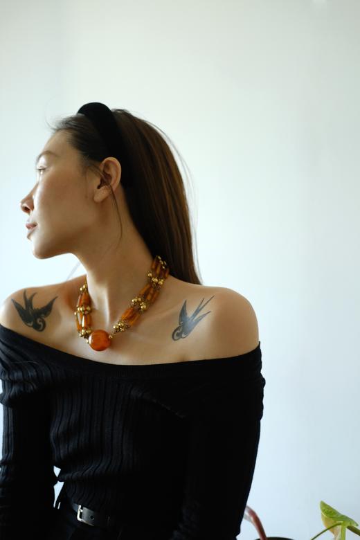 round neck knit top 商品图5