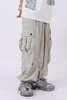 RELABEL 2020SS宽松阔腿裤潮牌立体裁剪大口袋休闲束脚工装裤男 商品缩略图5