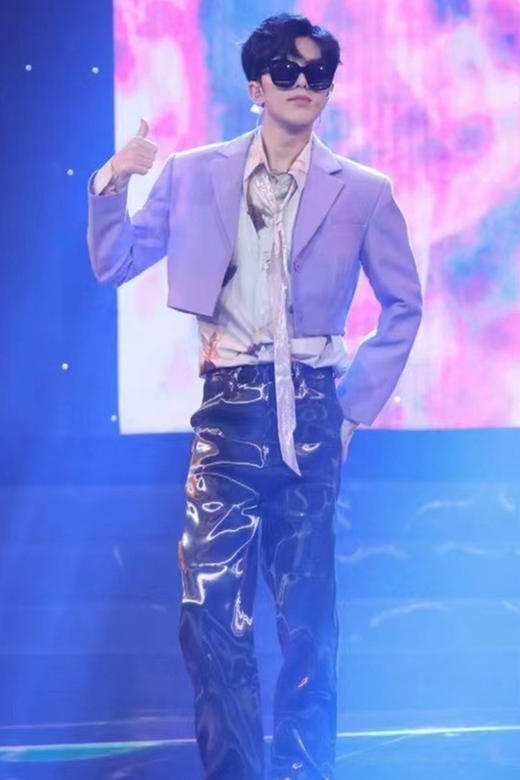 RELABEL 21SS 冯呈辰同款燃烧坠落蝴蝶满印长袖衬衣 商品图5