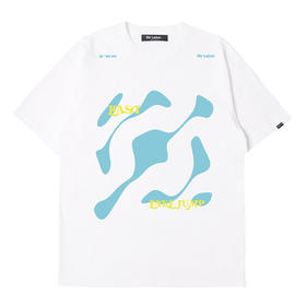 RELABEL 线下展览“东湖造浪”限定联名图案几何艺术四季短袖T恤