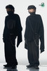 RELABEL 21AW 手工明线定织黑色毛料异材质拼接宽松圆领卫衣 商品缩略图5