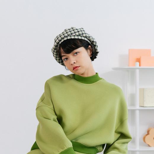 双成记千鸟格纹贝雷帽 商品图3