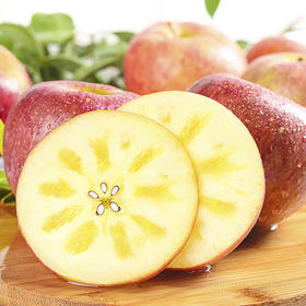 每年就等这次 天山下的冰糖心 | 新疆阿克苏 有机冰糖心苹果礼盒装12枚 琥珀糖心脆甜多汁 [福利品]