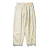EAFINETAL.21SS绣标设计复古纯色长裤宽松纯棉直筒休闲裤阔腿裤 商品缩略图4