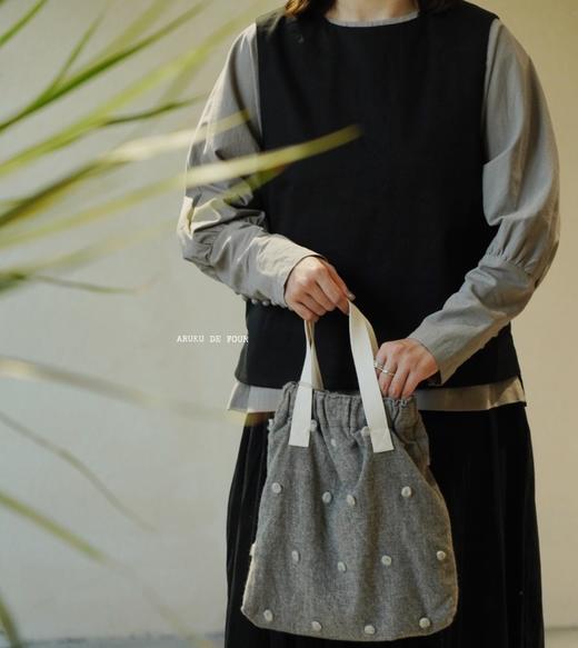 （4折）Le minor棕色/浅卡其/黑叠穿背心 商品图8