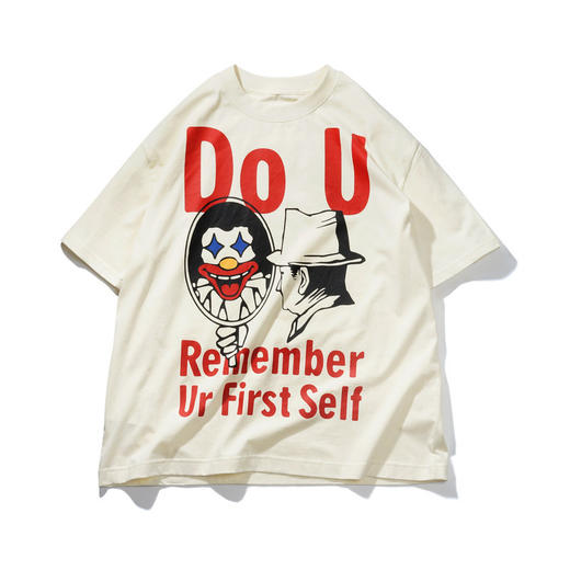 EAFINETAL.2021SS新款主题卡通印花设计纯棉圆领休闲宽松短袖T恤 商品图4