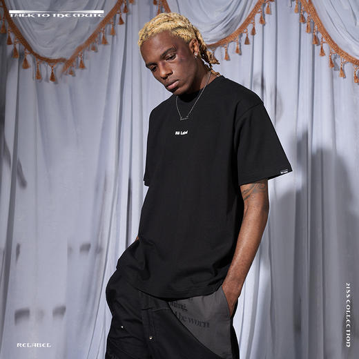 RELABEL 21SS 品牌logo印花宽松纯色薄款短袖T恤 商品图3