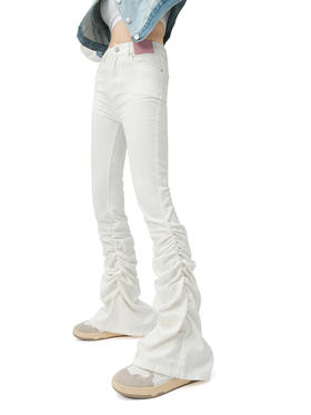 IFIK Pleated Non-stretch Jeans 无需拉腿的褶皱牛仔裤