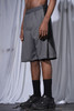 RELABEL 21SS黑灰撞色拼接双抽绳重工明线宽松西装短裤 商品缩略图5