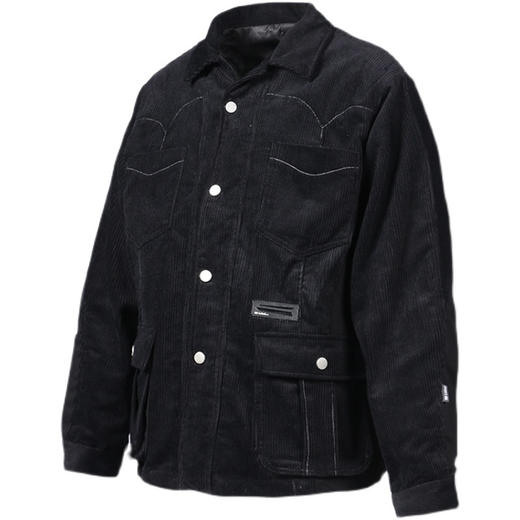 RELABEL 21SS四袋灯芯绒拼接撞色走线定制铭牌外套 商品图4