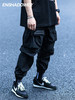 ENSHADOWER隐蔽者潮牌皱感工装抽绳束脚裤男宽松休闲工装裤长裤 商品缩略图0