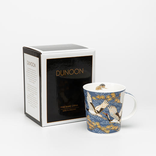 英国原产丹侬Dunoon骨瓷水杯马克杯茶杯LOMOND型 仙鹤系列 商品图9