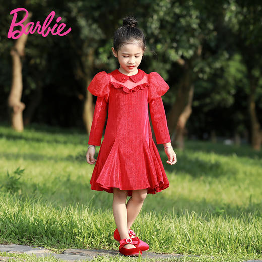 pureshare蓬纱馆 女童公主裙超仙冬款洋气新款连衣裙邂逅 商品图5