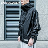 ENSHADOWER隐蔽者薄款潮牌冲锋衣男斜拉链黑白印花皮肤衣机能外套 商品缩略图0