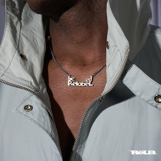 RELABEL “beRELABELed”可爱卡通字母时尚设计款福利回馈项链 商品图3