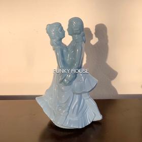 日本中古AVON人形香水瓶 跳舞的情人X0107