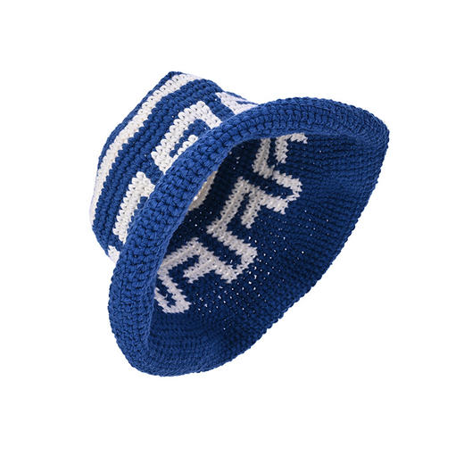 IFIK Crochet Bucket Hat 秋季必盛行款原创LOGO手工镂空编织盆帽 商品图4