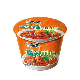 康师傅香辣牛肉桶面105克